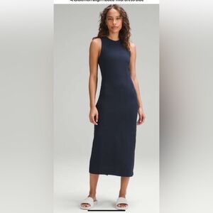 Lululemon BNIB Aligned Ribbed Dress 14 Day to Night Sold-Out Body Con Dress $128